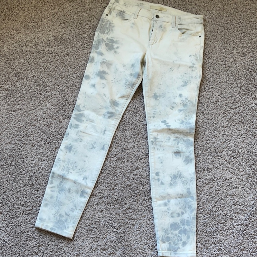 Joe’s Jeans Skinny Ankle Tie Dye